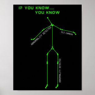 Ghost Hunting SLS Camera Stick Man Nieuwigheid Spo Poster