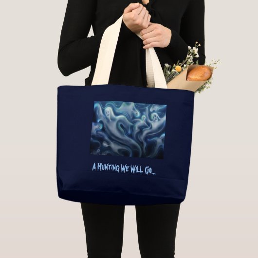 Ghost Hunting What Not Bag Grote Tote Bag (Voorkant (product))