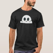 Ghost In Cket Halloween T-shirt (Voorkant)