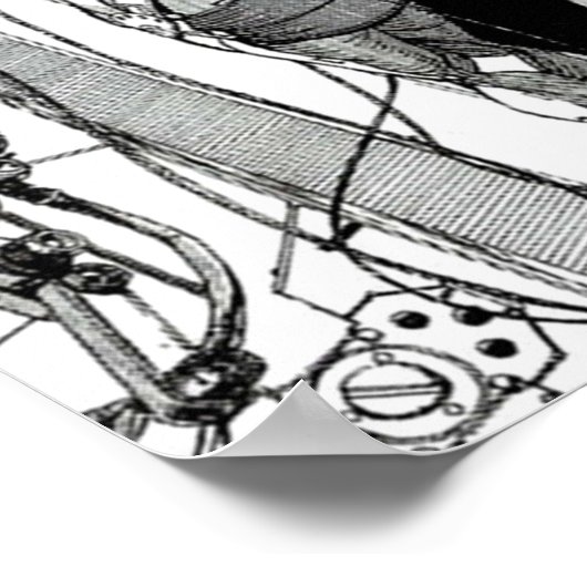 Ghost in de shell man machine interface poster (Hoek)