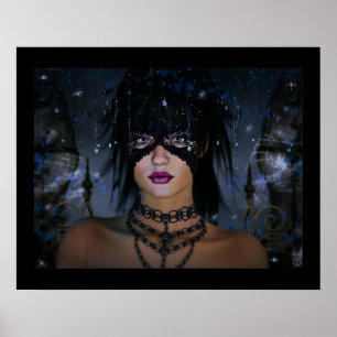Ghost in de tuin poster