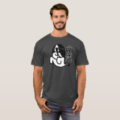 Ghost in Japanese Kanji T-shirt (Voorkant volledig)