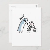 Ghost in kantoor briefkaart (Voorkant / Achterkant)