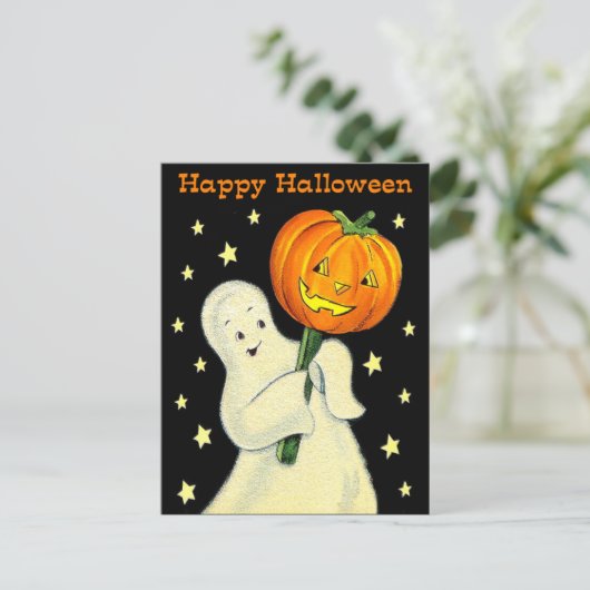  Ghost Invitation Briefkaart (Staand voorkant)