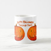 Ghost Jack O Lantern Halloween Funny Koffiemok (Center)