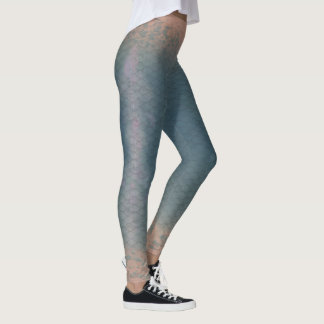 Ghost Jelly Mermaid schaal blended taille Leggings