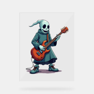 Ghost Jouer Guitare - Musique Éffrayante Halloween