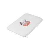 Ghost Kat in een pompoen Classic T-Shirt Badmat (Gekanteld)