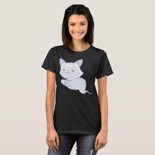 Ghost Kat T-shirt (Voorkant volledig)