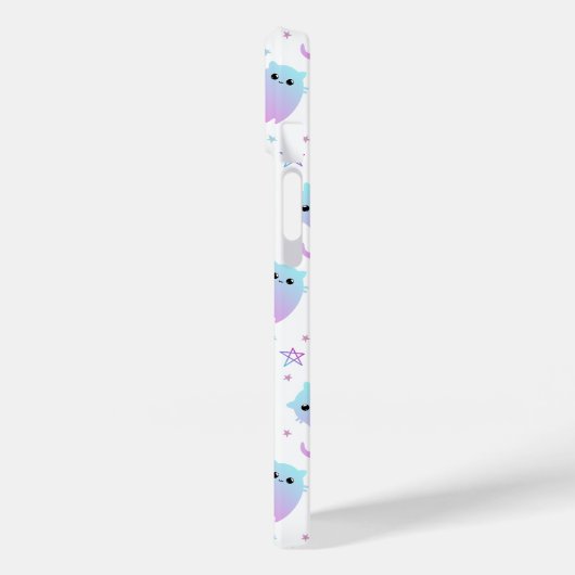 Ghost katten Halloween patroon Case-Mate iPhone Case (Achterkant / Links)