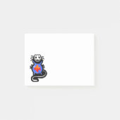 Ghost Kitty Cat Post-It Notes (Devant)