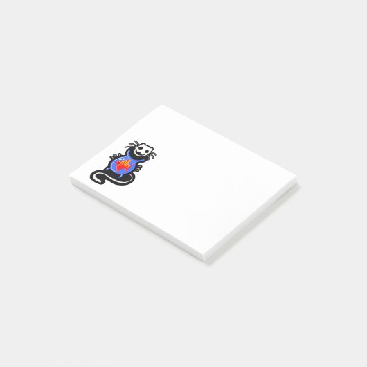 Ghost Kitty Cat Post-It Notes (Incliné)