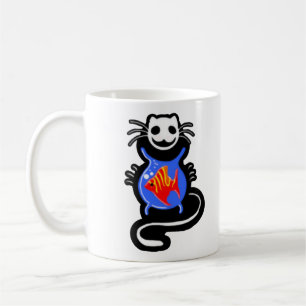 Ghost Kitty Chat Mug