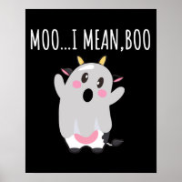 Ghost Koe Moo I Mean Boo Halloween Gift
