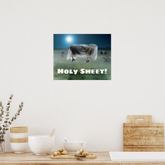 Ghost-Koe Poster (Keuken)