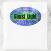 Ghost Light™ ovale Sticker #1 (Tas)