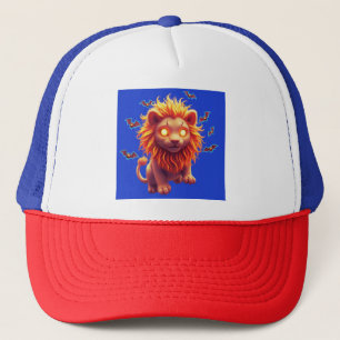 Ghost Lion Halloween T-shirt voor liefhebbers van Trucker Pet