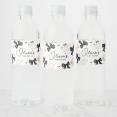 Ghost Little Boo Halloween Baby shower Waterfles Etiket (Flessen)