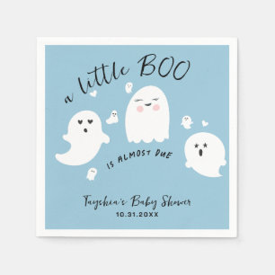 Ghost Little Boy Halloween Baby shower Servet