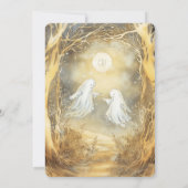 Ghost Love bruiloft uitnodiging (Achterkant)