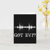 Ghost Magnet Ghost Hunting Ghost Hunter Paranormaa Kaart (Gele Bloem)