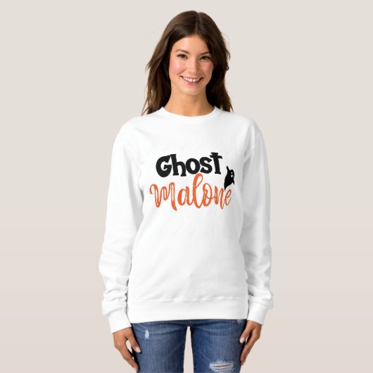 Ghost Malone Sweatshirt Crewneck | Post Malone (Devant entier)