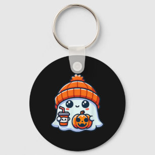 Ghost Mannen Halloween Sleutelhanger