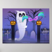 Ghost met Masker Poster (Voorkant)