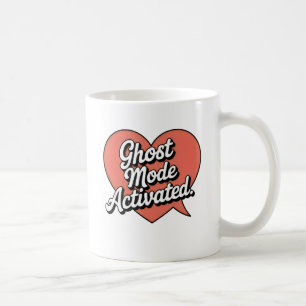 Ghost Modus Geactiveerd Humor Relatie Stilte Koffiemok