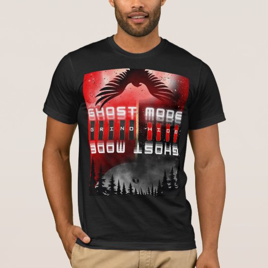 Ghost-modus | Grind in stilte T-shirt (Voorkant)