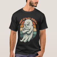  Ghost Mood - Distressed T-Shirt.