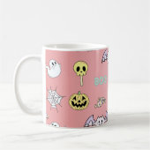 Ghost Motif rose Halloween café Mug (Gauche)
