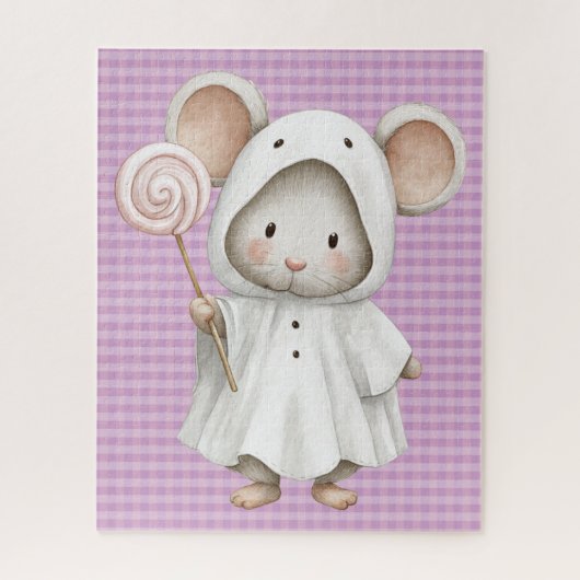 Ghost Mouse-puzzel Legpuzzel (Verticaal)