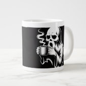 Ghost Mug Art Design – Spooky Cute Halloween  (Devant droit)