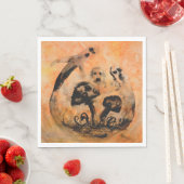 Ghost Mushrooms Papieren servetten (Insitu)