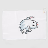 Ghost Nurse Classic T-Shirt_1 Golfhanddoek (Horizontaal)