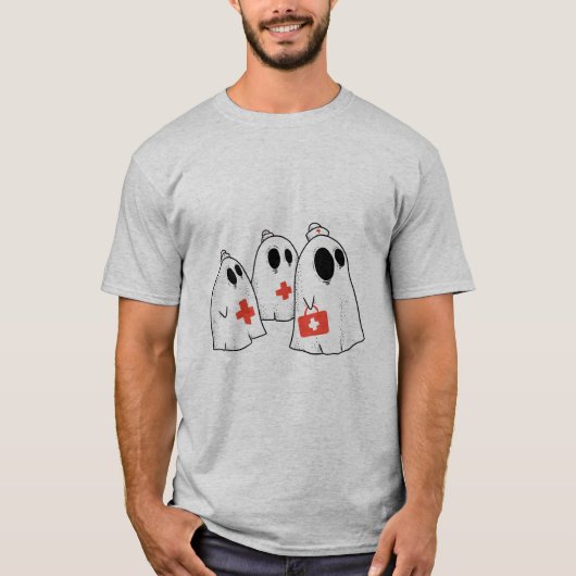 Ghost Nurse T-shirt (Voorkant)