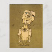 Ghost of a Genius by Paul Klee Feestdagenkaart (Voorkant)