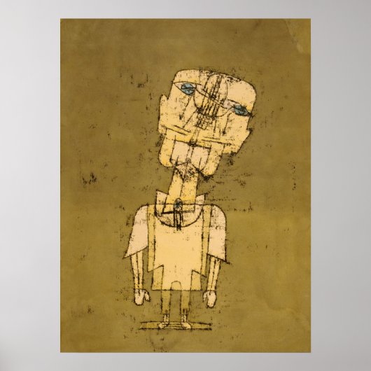 Ghost of a Genius by Paul Klee Poster (Voorkant)