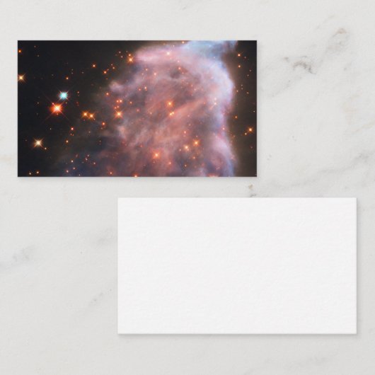 Ghost of Cassiopeia Nebula Visitekaartje (Voorkant / Achterkant)