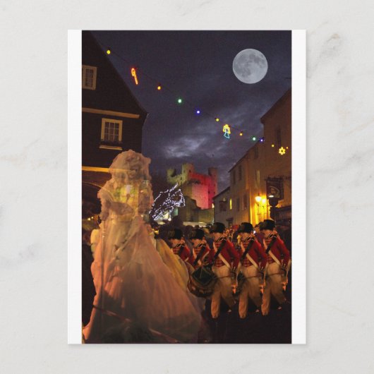 Ghost of Charles Dickens Past Briefkaart (Voorkant)