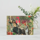 Ghost of Christmas Present Illustratie Scrooge Kaart (Staand voorkant)