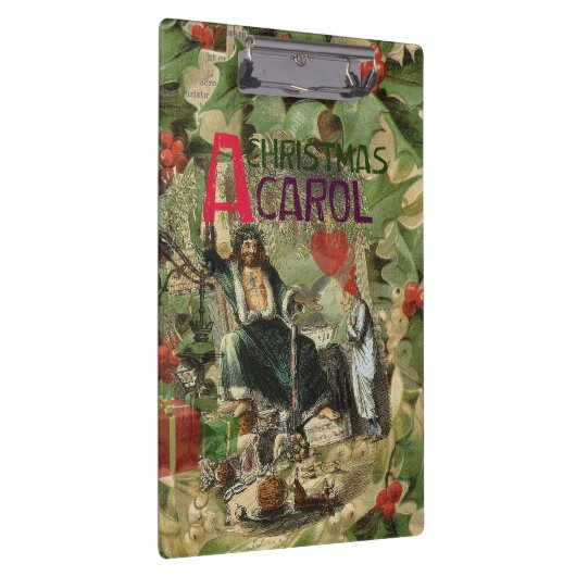 Ghost of Christmas Present Illustratie Scrooge Klembord (Rechts)