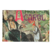 Ghost of Christmas Present Illustratie Scrooge Kussensloop (Achterkant)