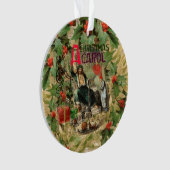 Ghost of Christmas Present Illustratie Scrooge Ornament (voorkant)