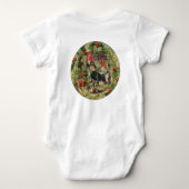 Ghost of Christmas Present Illustratie Scrooge Romper (Achterkant)