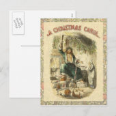 Ghost of Christmas Present Scrooge Feestdagenkaart (Voorkant / Achterkant)