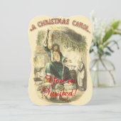 Ghost of Christmas Present Scrooge Kaart (Staand voorkant)