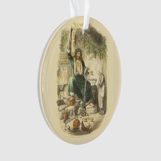 Ghost of Christmas Present Scrooge Ornament (voorkant)