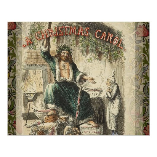 Ghost of Christmas Present Scrooge Perfect Poster (Voorkant)